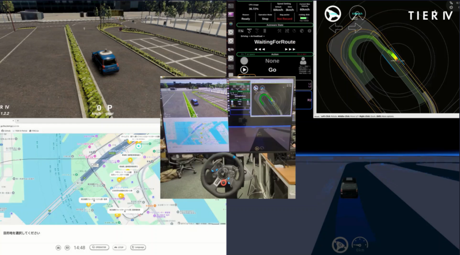 Unityと実現する「自動運転の民主化」——ティアフォーがオープンソースシミュレーター「AWSIM」の開発にUnityを導入した理由 ...